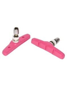 70mm Brake Shoes W/Nut Pink.